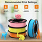 PLA- Orange/ Yellow/ Blue/ Pink  200g