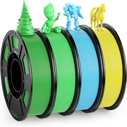 PLA- green/ yellow/ bright green/ sky blue  250g